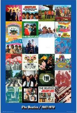 The Beatles ERA 1967-1970 POSTER�@�r�[�g���Y�@�W���P�b�g�@��
