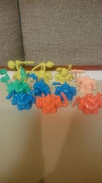 貴重!SDガンダム ガン消し。10体セット! 見切断 キャラ色々と