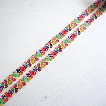 CAFE BON VOYAGE�}�X�L���O�e�[�vTUTTI FRUTTI BRIGHT�ʕ��t���[�c�I�`䕗��}�X�J�b�g�����ь�I�����W