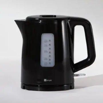 未使用 電気ケトル   1.2L 色は黒