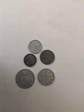 アルミと錫のお金