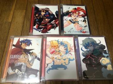 【アニメDVD】天元突破グレンラガン 5巻セット