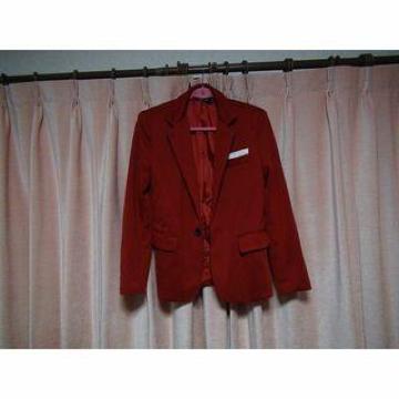 TMの赤のブレザー(M) !。