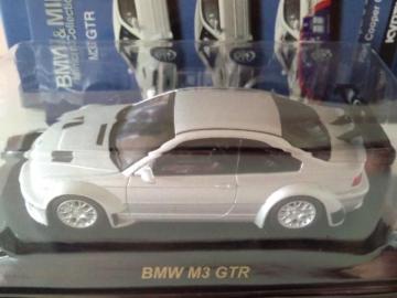 京商 1/64 BMW & MINI M3 GTR 銀