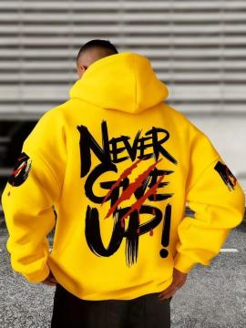 �����X���i1990�~�������Y Never Give Up�t�[�f�b�h�X�E�F�b�g�V���c - ���� �t�r�`�T�C�Y�l�i���{�T�C�Y�w�k�j���F