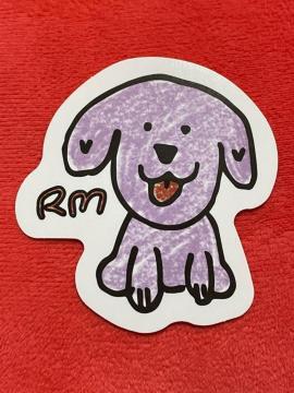 ���� BTS RM �i���W���� �f�U�C�� �X�e�b�J�[