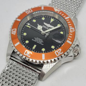 INVICTA �C���r�N�^ 40mm �v���_�C�o�[ �G�[�y�b�N�X �I�[�g�}�`�b�N �I�����W�x�[��