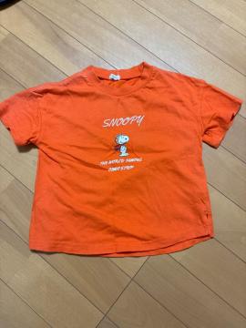 �X�k�[�s�[ �I�����W ���� T�V���c 100cm �p�C���b�g PEANUTS SNOOPY �L�b�Y