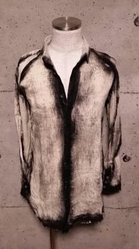 ViKMRII Discharged Linen Shirt 1