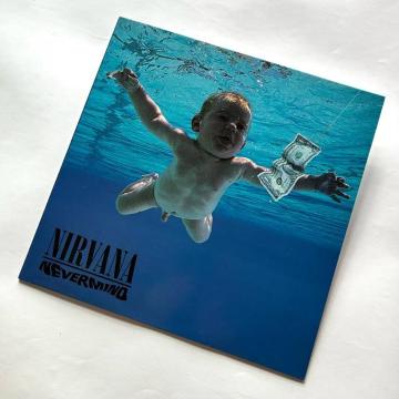 Nirvana �j�����@�[�i "Nevermind" Vinyl �I���W�i��LP 92�N ���ÃA�i���O���R�[�h �l���@�[�}�C���h