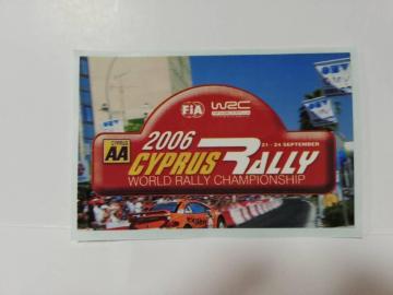 WRC XebJ[ 2006 LvXE[WORLD RALLY CHAMPIONSHIP