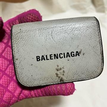 �o�����V�A�K �y�[�p�[�~�j�E�H���b�g �O�܂���z �O���[ �R���p�N�g �󂠂� BALENCIAGA