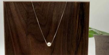 �V�R�W���^�� �~ 925�V���o�[ �l�b�N���X�@�^��7mm