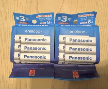 ☆パナソニック 充電池 エネループ 単3 8本入×2P☆