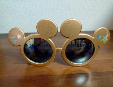 ◆ミッキーマウス ディズニー disney サングラス メガネ 度なし 中古品