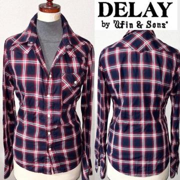 ���i DELAY Win&Sons �艿2���~�� �E�G�X�^���V���c �A���J�W ���{�� ���[�N �~���^���[ �f�j�� �X�g���[�g�n�Ò�