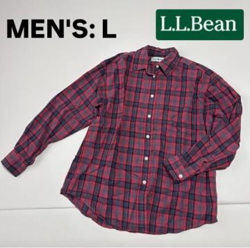 �yL.L.Bean�z�����Y ���� �`�F�b�N�� �l���V���c L�T�C�Y