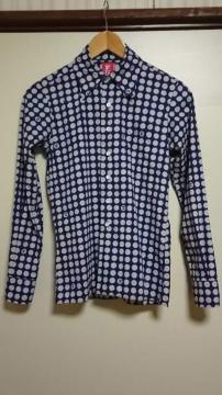 アベイシングエイプ 水玉 長袖シャツ size S