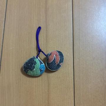 貝殻のキーホルダー(ハンドメイド)