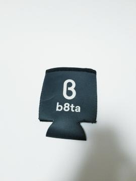 b8ta ペットボトルカバー ケース 墨黒 非売品 ノベルティ ベータ