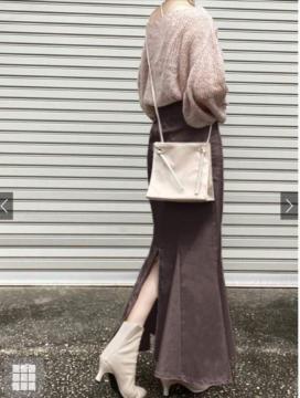 �@�@�V�i�ߗށ@�O���C���@�X���b�g����@�}�[���C�h�����O�X�J�[�g�@�k�T�C�Y�@�傫���T�C�Y