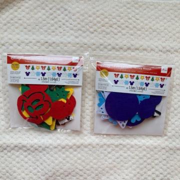 新品 フェルト ガーランド ディズニー ミッキーマウス 2種類 クリスマス N2m