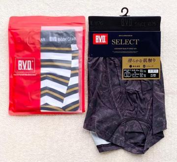 B.V.D �{�N�T�[�p���c L�T�C�Y �{�[�_�[���y�C�Y���[ 2���Z�b�g