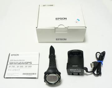 Gv\ EPSON SF-110B EGPSEHb` WristableGPS