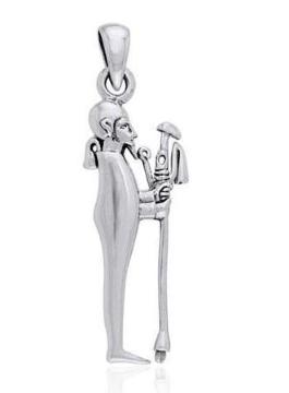 PS: Ptah Egyptian Silver Pendant S\̑n