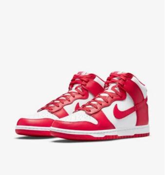 NIKE DUNK HI RETRO Championship Red 28cm
