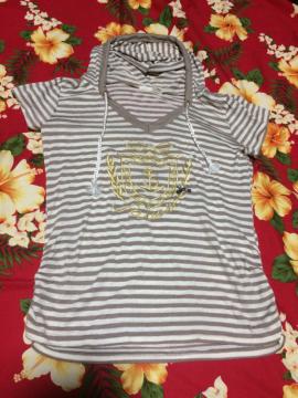 ☆favori☆可愛いマリンベージュパーカーTシャツ☆