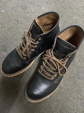 �����i RED WING 9870 ���^�O8165���� 6�C���` �v���[���g�D �u���b�N�E�N�����_�C�N(���c)