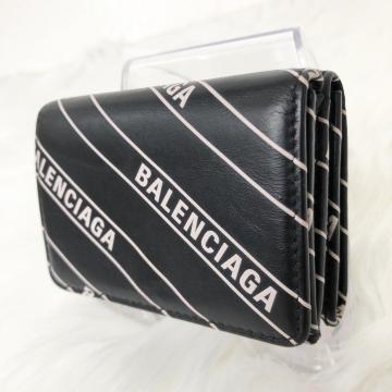 �y���i�zBALENCIAGA �o�����V�A�K �G�u���f�C �~�j�E�H���b�g �R���p�N�g�E�H���b�g �O�܂���z �X�g���C�v �u���b�N