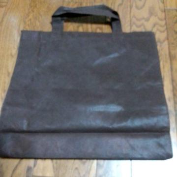 ○ブラウン 不織布 36.5?33.5?11.5 エコバッグ
