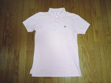 HRM �n������ ���̎q �|���V���c 1S �s���N�n �����V���c POLO SHIRT �n���E�b�h�����`�}�[�P�b�g