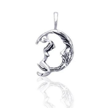 PS: Magick Moon Silver Moveable Pendant