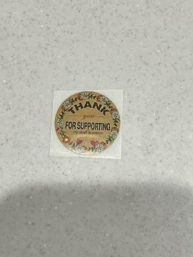 thankyouシール ありがとう ポイント消化 入札くじ