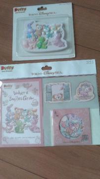 リゾートウェアスマイルズグロウポストカード、ステッカー&デコレーションマグネットセット