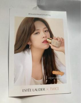 TWICE �W���������@�����|�X�g�J�[�h�@�G�X�e�[���[�_�[