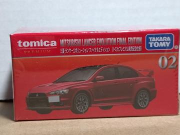 【トミカプレミアム】三菱 ランサーエボリューション ファイナルエディション 発売記念仕様