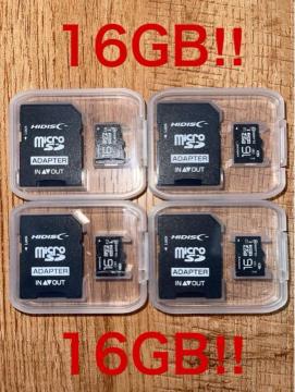 microSDJ[h 16GBm4Zbg] (SDJ[hƂĂgp\!)