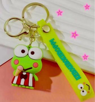 ���낯�낯����� �L�[�z���_�[ Kerokerokeroppi Keychain