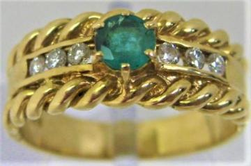 K18 18 O w Gh 0.28ct _C6 0.13ct