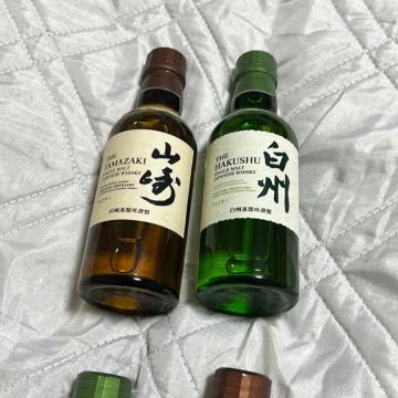 新品白州山崎180ml各1本ずつ