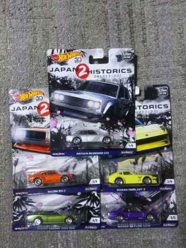 HW '18 日本ヒストリックス2 全5種 アソート 日産 マツダ 未開封