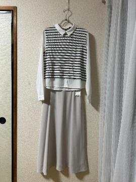 �V�i�^�O�t��ROPE PICNIC�T�X�t���t���A�X�J�[�g& FORTUNE COOKIES�u���E�X�h�b�L���OPO