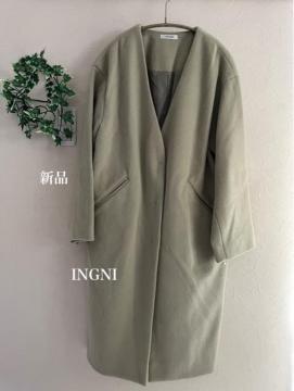 新品 INGNI★ノーカラーコート