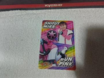 トレカ クリアカード 鈴木美羽 志布戸未来  ブンピンク