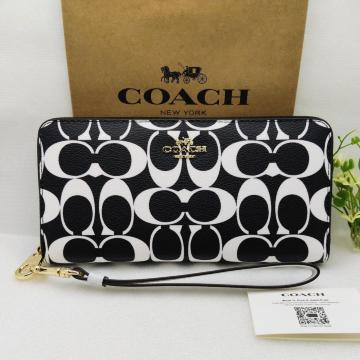 �V�iCOACH�@�V�O�l�`���[�A�R�[�f�B�I���W�b�v�E�H���b�g�@�����z�@�u���b�N�}���`