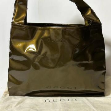 ���i GUCCI �O�b�` ���S �G�i���� �p�e���g ���U�[ �V�����_�[�o�b�O �u�����Y �u���E�� �V���o�[����
